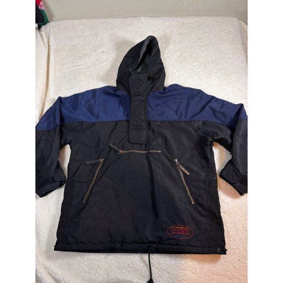 Descente Pullover Hooded Jacket With Zippered Pockets & Adjustable Hem size 3 - Picture 2 of 16